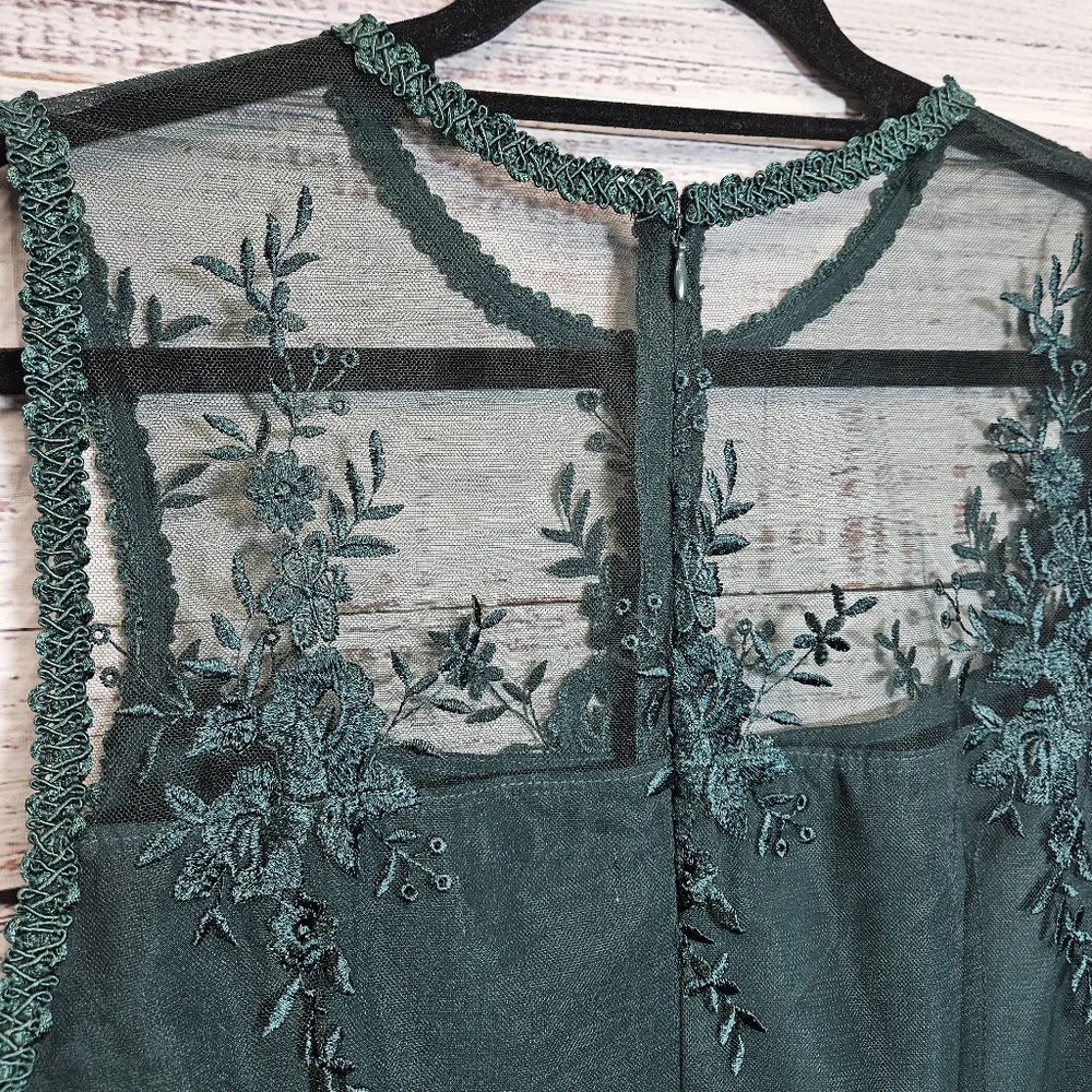Nanette Lepore green lace dress - Picture 5 of 16